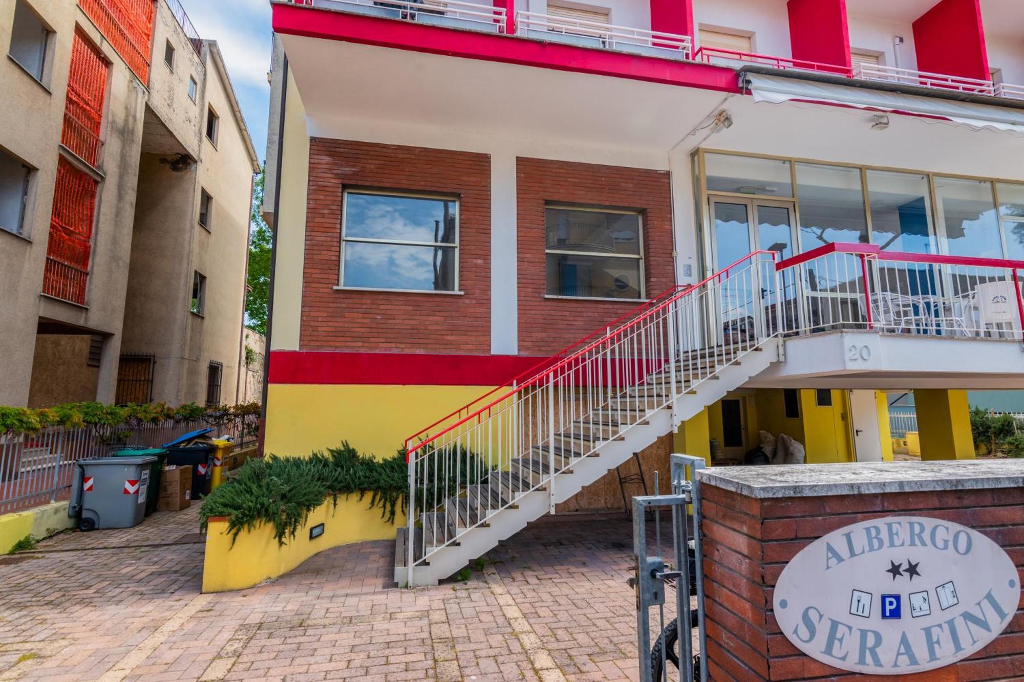 Hotel Serafini Rimini Exteriér fotografie